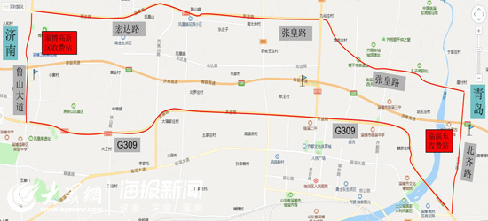 济青北线临淄东互通南侧将封闭两天  绕行线路看这里