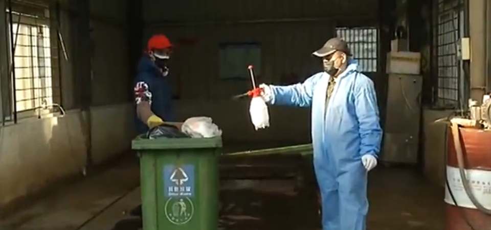 湖北各地继续集中消杀 武汉全城一天消毒两次