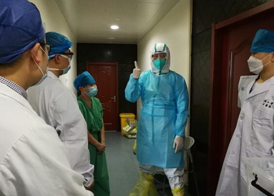 山东省第五批援助湖北医疗队首日工作纪实