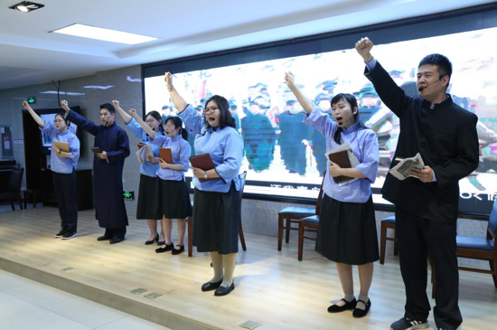 济南税务青年以舞台剧纪念五四运动100年