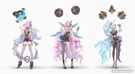 《英雄联盟》新英雄萨勒芬妮独有音乐系统演示 星籁歌姬闪耀全场