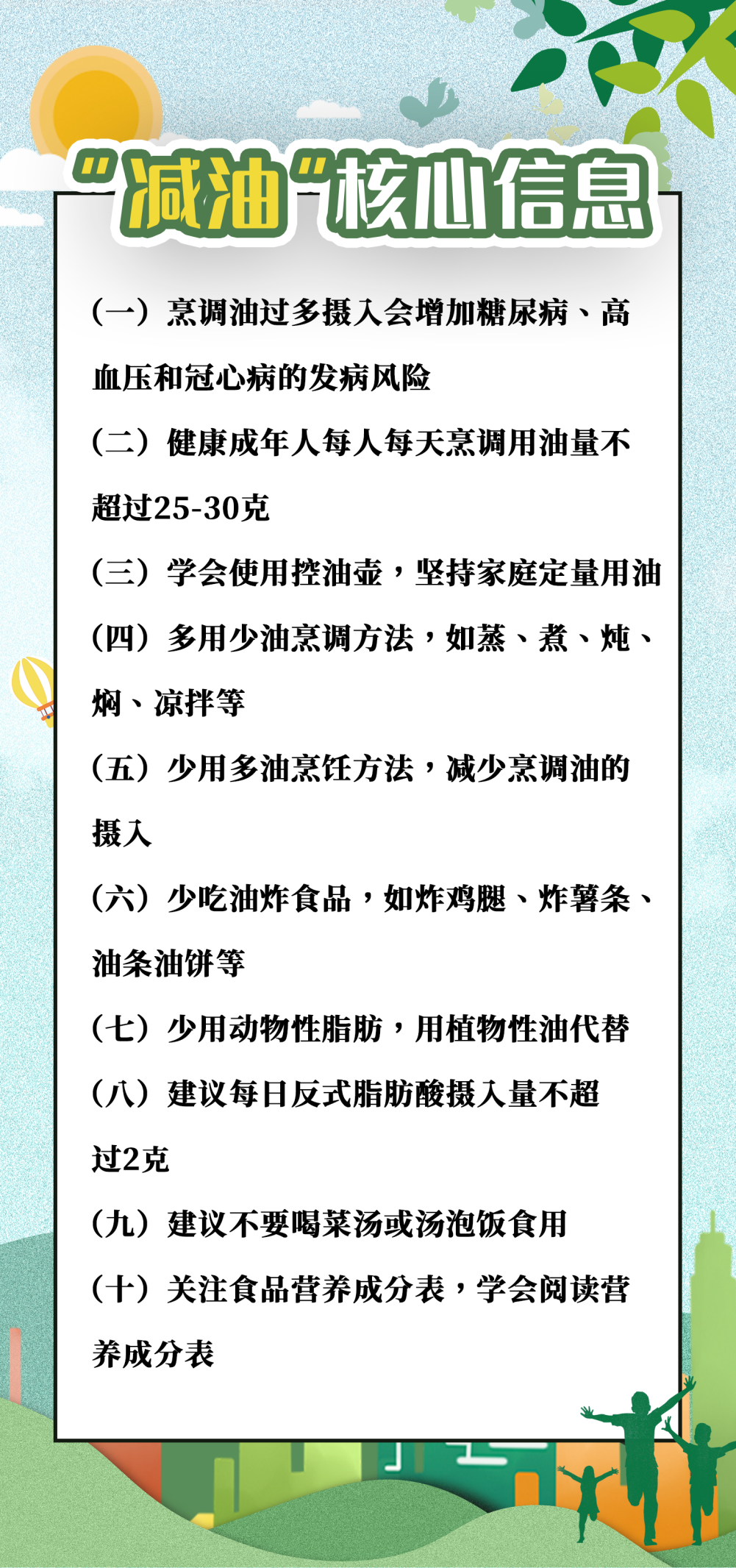 济南疾控提醒市民：掌握“三减三健”核心信息，解锁正确的健康生活方式