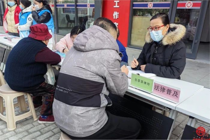 槐荫区冬季黄河大集｜济微路社区开展“黄河大集”惠民服务活动