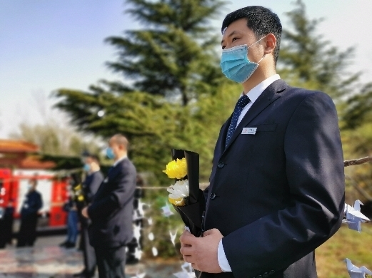 别样清明“感怀依然” 济南玉函山安息园举行共祭仪式