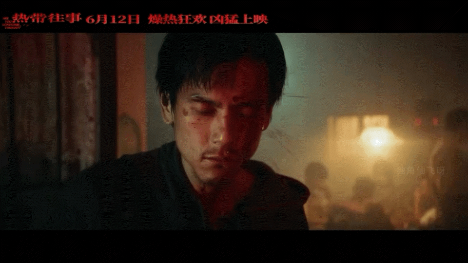 我要评论彭于晏片场花絮照 化伤痕装脸颊凹陷明显