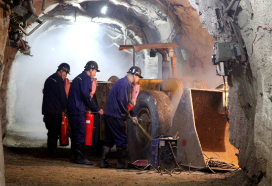 深入地下500米！济南首次举行矿井火灾应急救援演练