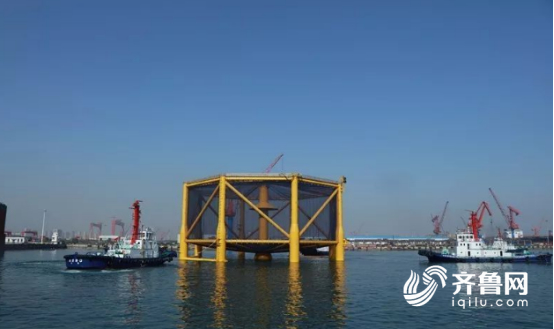 这就是山东｜抗得住台风，防得了鲨鱼！揭秘世界最大深海渔场“深蓝1号”