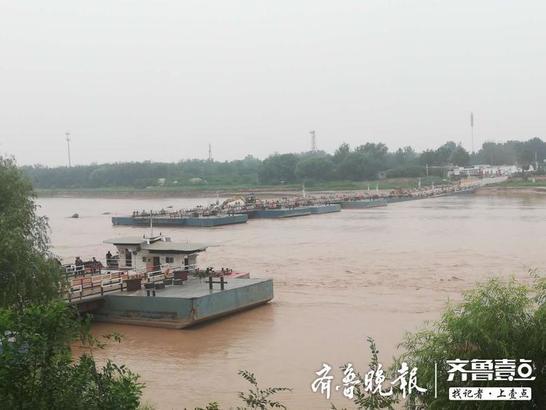 济南黄河泺口浮桥正在恢复，通车将缓解黄河大桥的拥堵状况