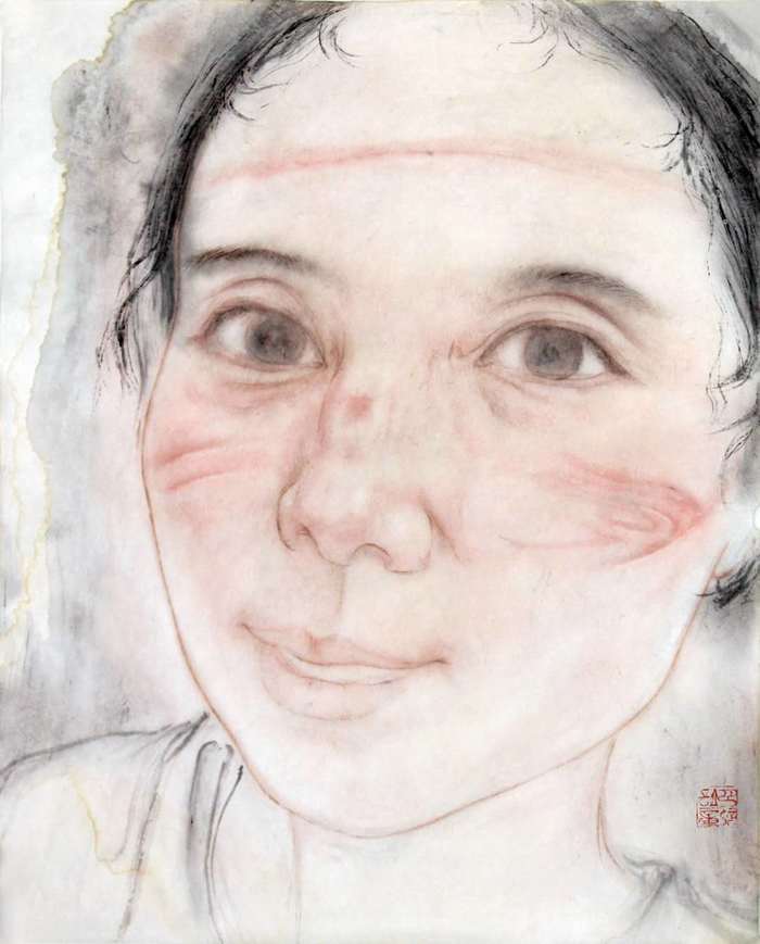 以墨抒怀·以声寄情——济南职业学院教师共绘《最“美”的脸》以