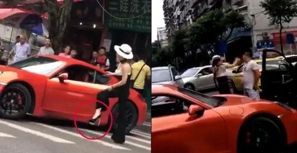 违规调头还当街打人！保时捷女车主及其丈夫被调查