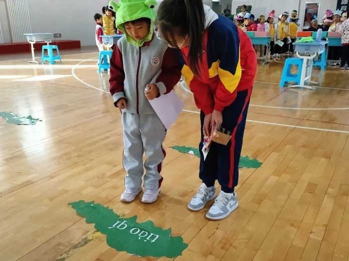 考试变游戏 来看看历城区祥泰实验学校的一年级拼音趣味闯关