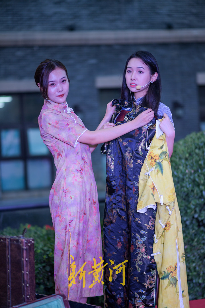 老商埠上演实景戏剧 充满艺术民国范儿