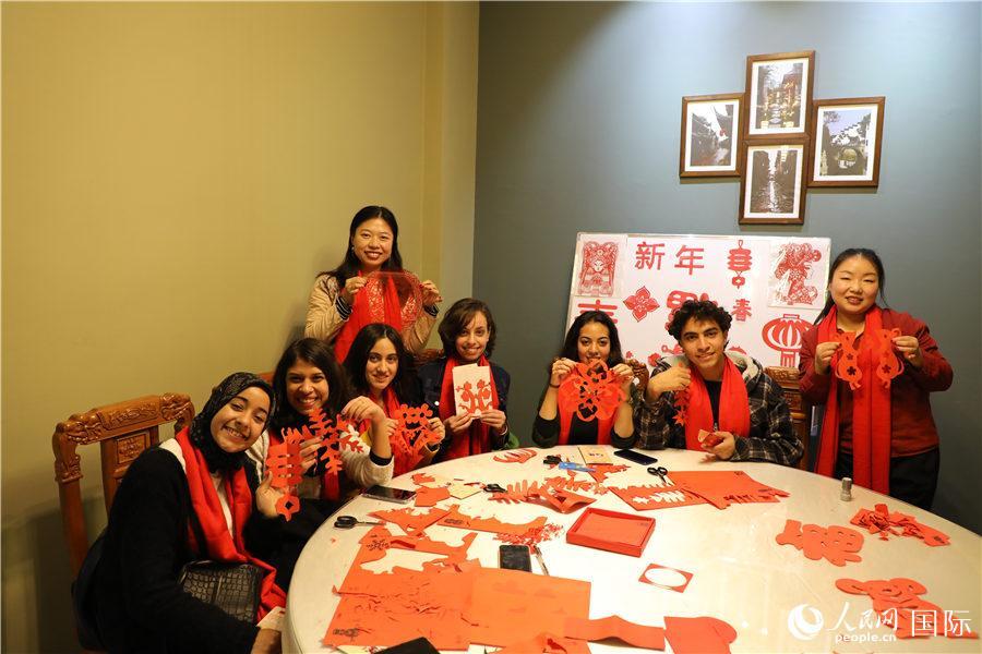 春节民俗文化体验活动在埃及举办