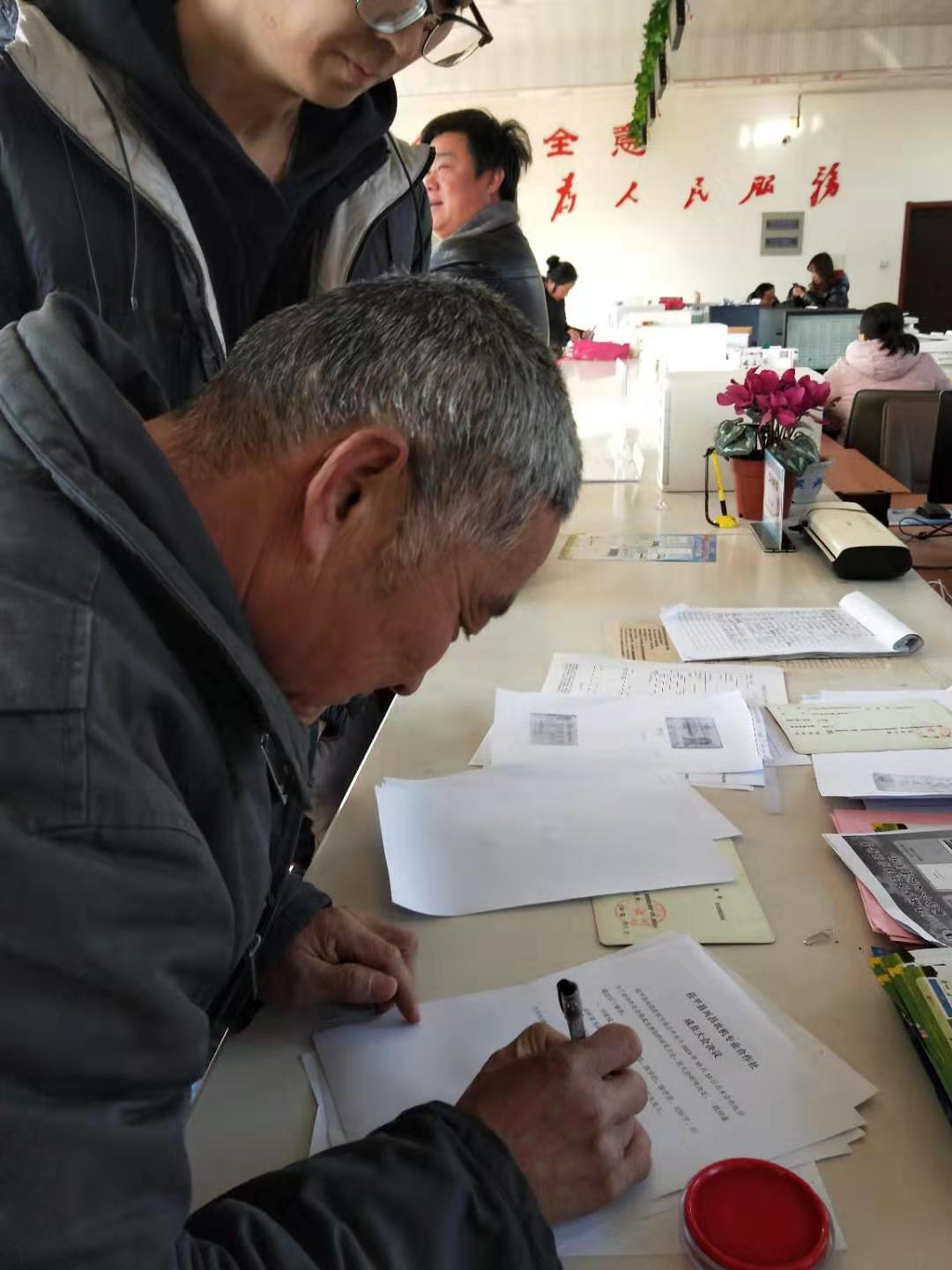 茌平区进村入企送政务服务上门！155名村民家门口办结注销业务