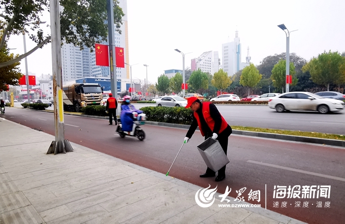 这就是山东丨“暖冬”让冬天充满温暖 菏泽市应急管理局志愿者在行动