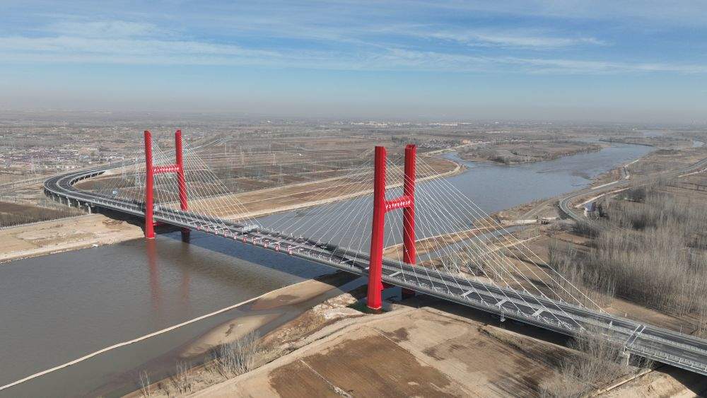 宁夏第20座黄河公路大桥建成通车