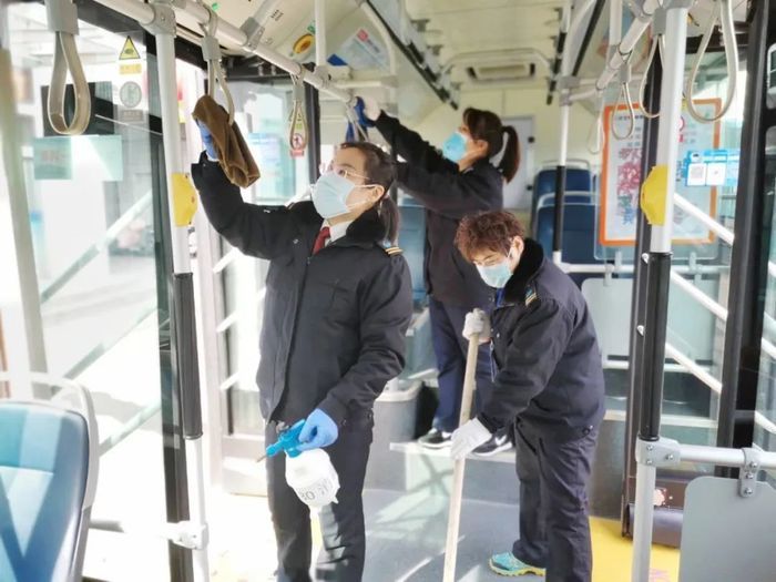 防控力度不减！济南公交全力打造“免疫车厢”