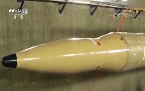 伊朗地下武器库画面曝光 数量可观的“吉亚姆”导弹安放就位