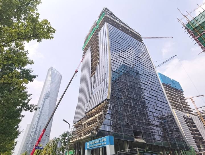 “城”势而起，建设济南中央商务区“第三高”建设有序推进