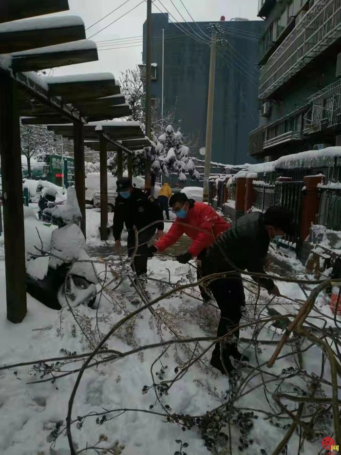 “踏”冰“浴”雪，逆行守护！历下区各部门各街道连夜奋战在扫雪破冰一线