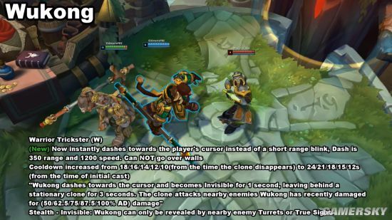 《英雄联盟》齐天大圣测试服改动视频 大招光速征服者爽飞