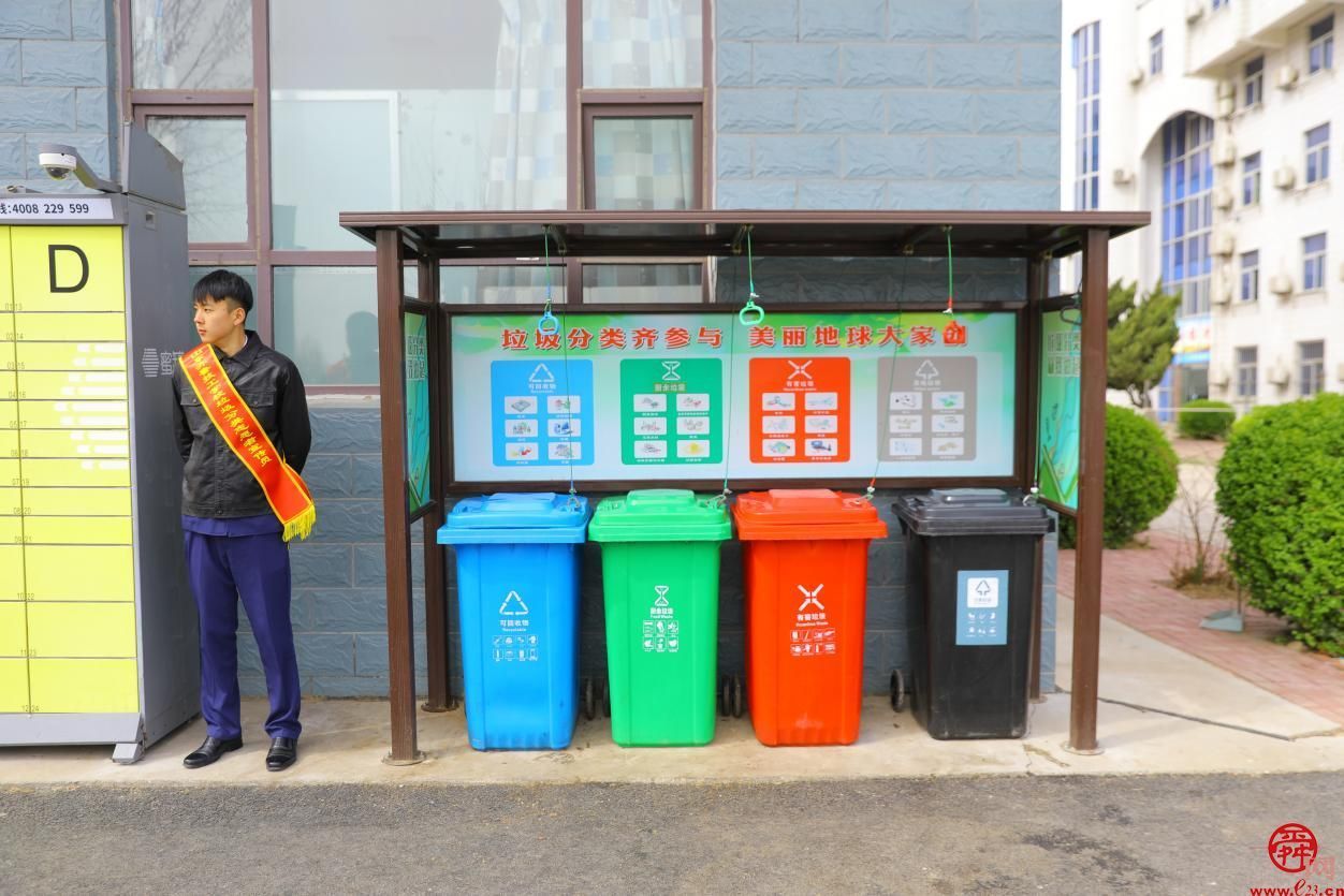 起步区多部门联动组织开展生活垃圾源头减量现场检查工作