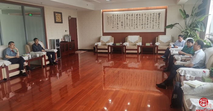 山东省地矿局一院赴莱芜钢铁集团莱芜矿业有限公司开展学习调研交流活动
