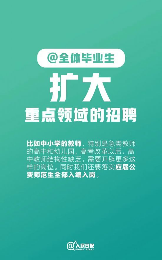 @全体毕业生！最新就业政策来了