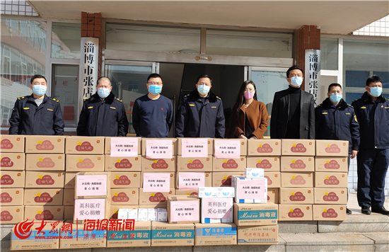 爱心涌动春风暖！30000只手套口罩14000份爱心粥传递淄博温度