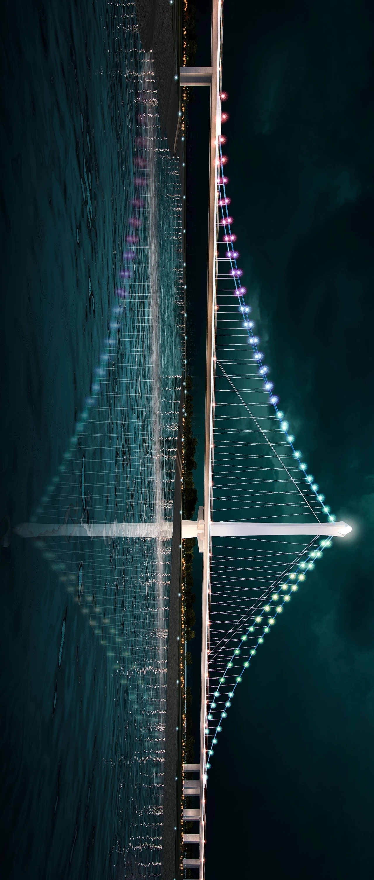 济南长清黄河公路大桥等3座大桥展现跨越之美