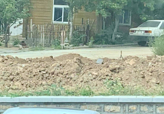 【啄木鸟在行动】长清区大峰山齐长城旅游度假区渣土裸露