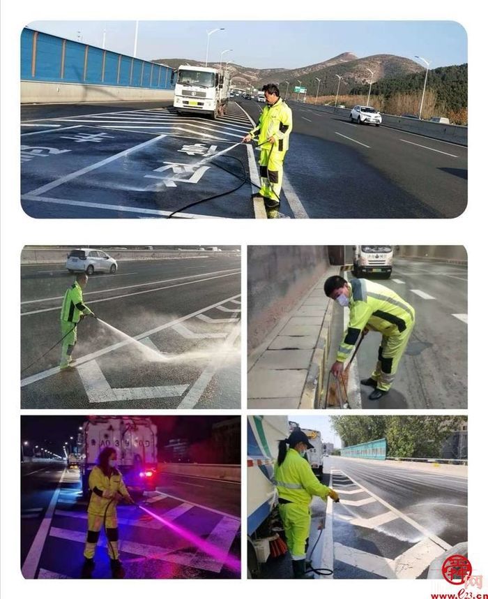 济南市机扫大队：铆足干劲开新局.珍惜荣誉再出发