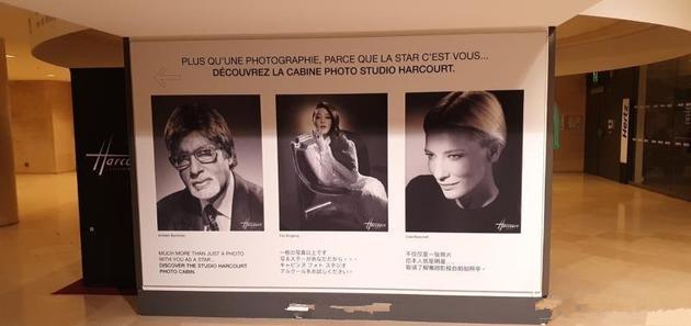范冰冰画报立于巴黎卢浮宫入口,网友:稳站C位!