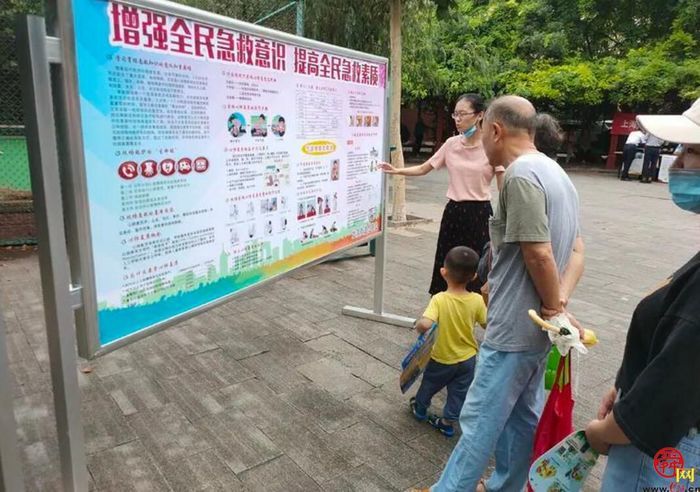 龙洞街道办事处扎实开展安全知识咨询日活动