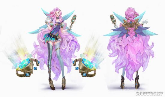 《英雄联盟》新英雄萨勒芬妮独有音乐系统演示 星籁歌姬闪耀全场