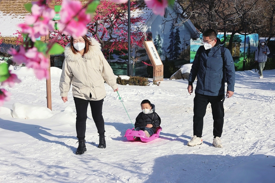 快来济南跑马岭·齐鲁雪乡 邂逅冰雪奇缘