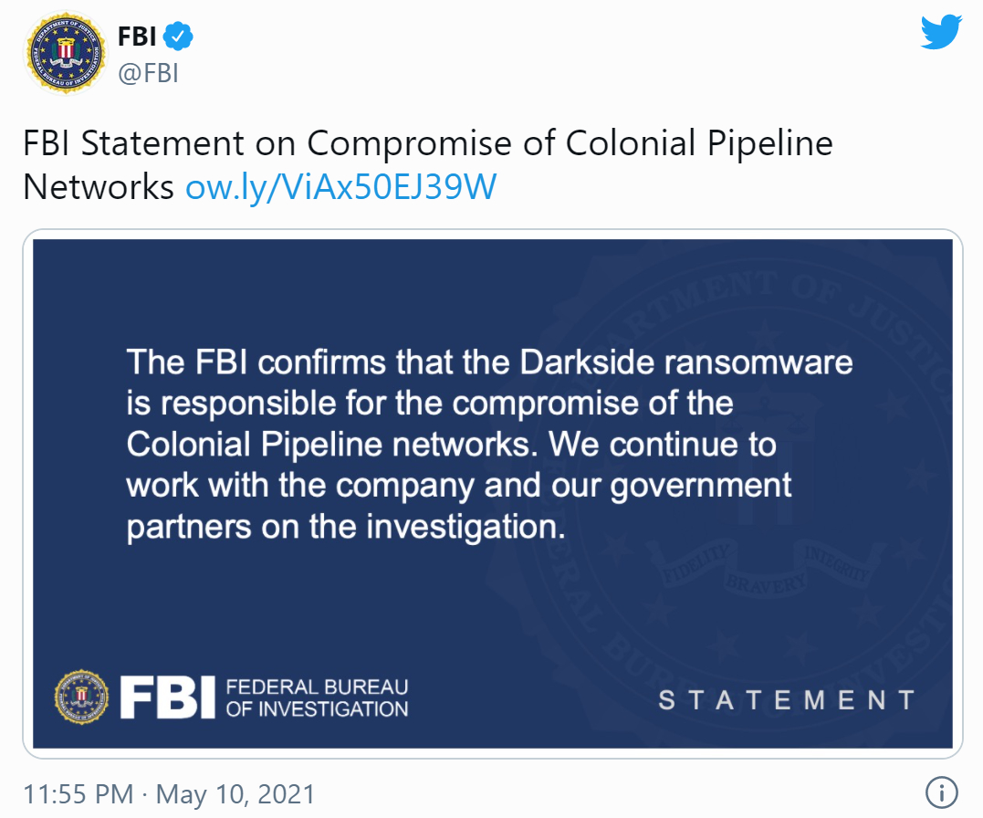 美国最大输油管道被“黑”，主谋发声：就是要钱