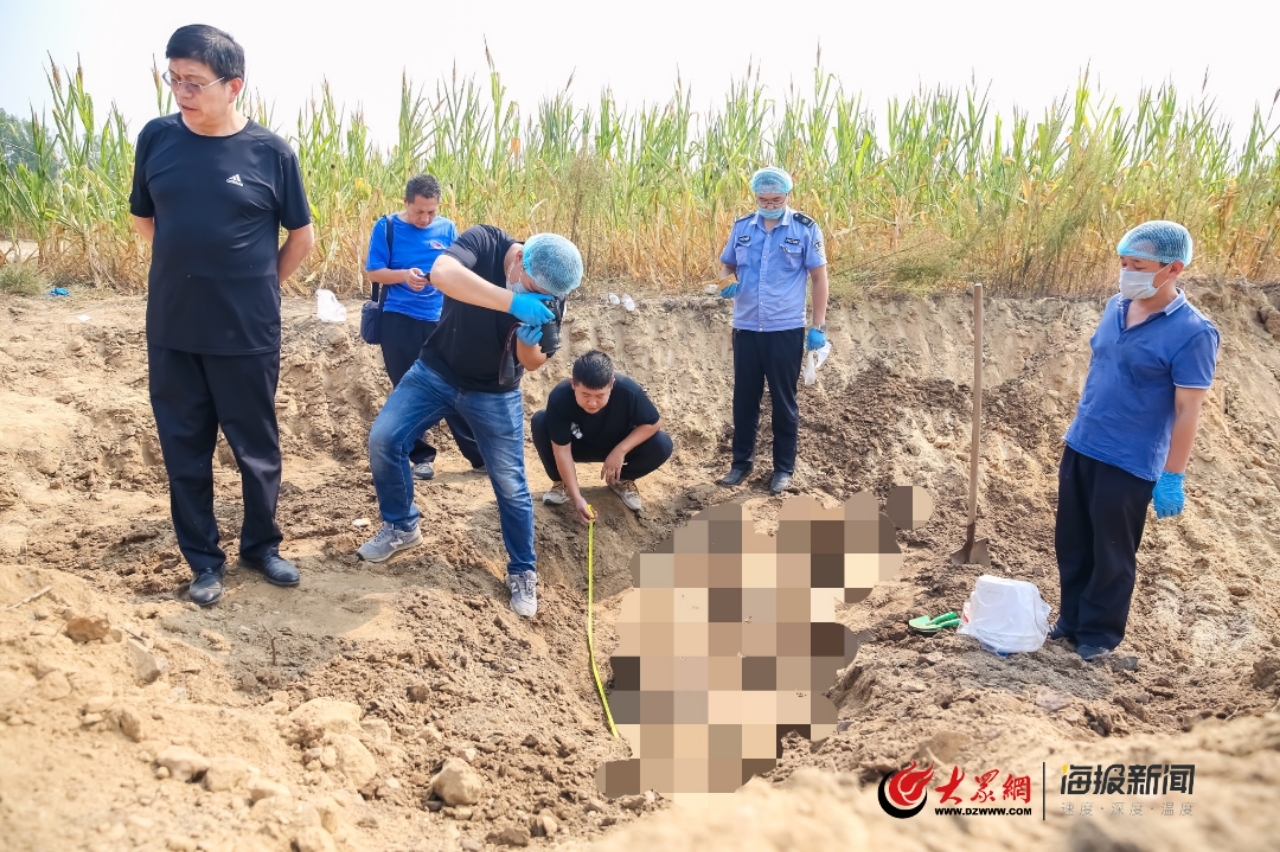 平度一村民在自家樱桃园遇害失踪 青岛民警追凶十年今将尸骨找出