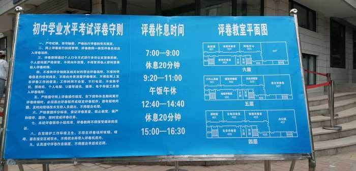 2019年济南中考这样阅卷：阅卷老师试评200份后才“转正” 各科目全部实行“背靠背双评”