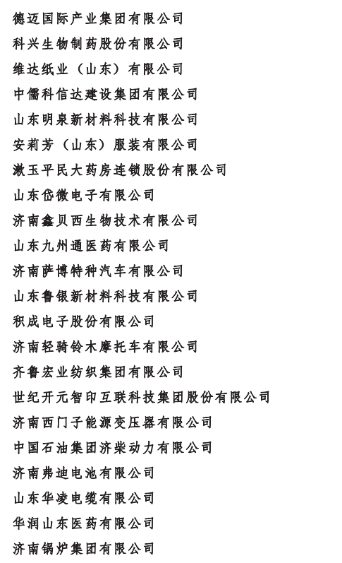 济南发文表彰这些优秀企业和优秀企业家
