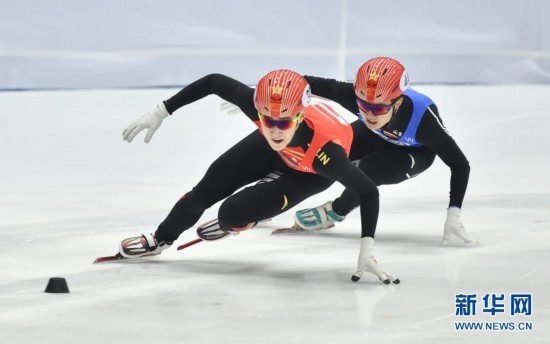 全国短道速滑冠军赛：男子5000米接力吉林夺冠