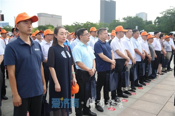 濟南市大應急戰略合作啟動儀式舉行！現場展示尖端應急救援力量