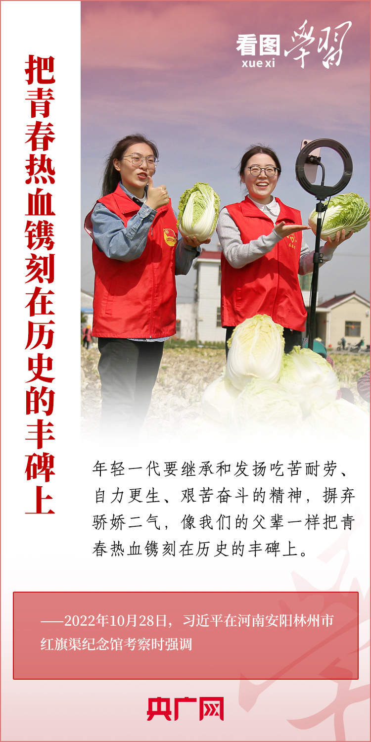 看图学习丨争做有理想、敢担当、能吃苦、肯奋斗的新时代好青年