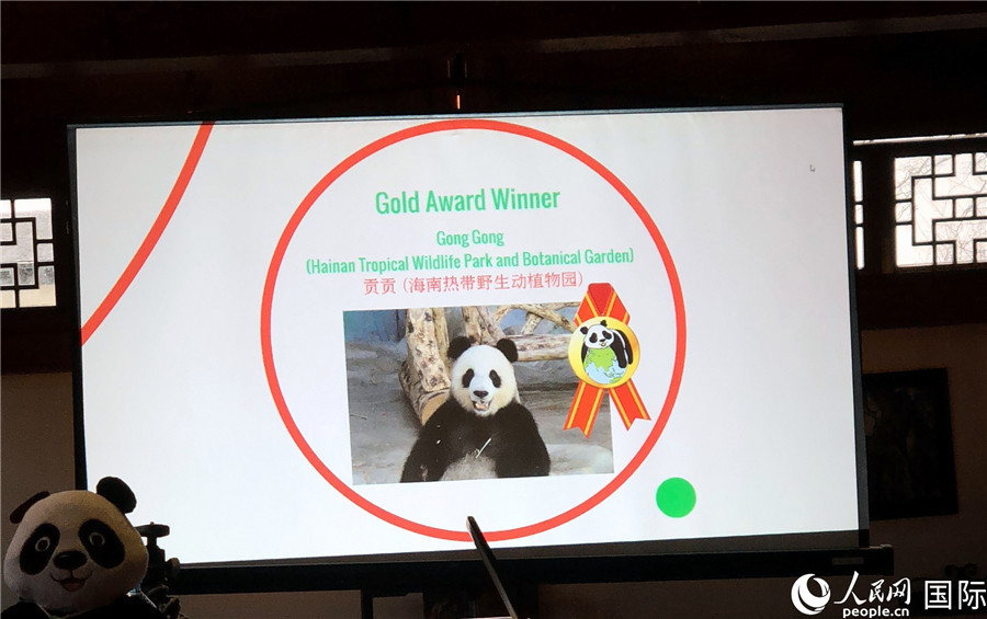 2019年度“全球大熊猫奖”颁奖典礼在比利时举行