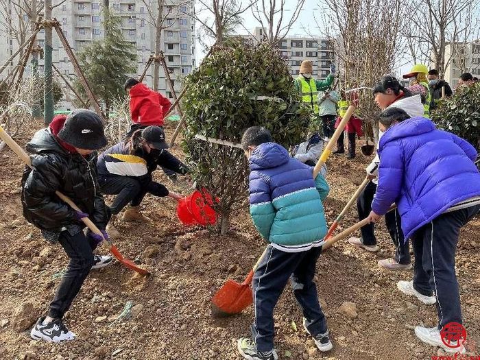 “播种绿色，童心向党”