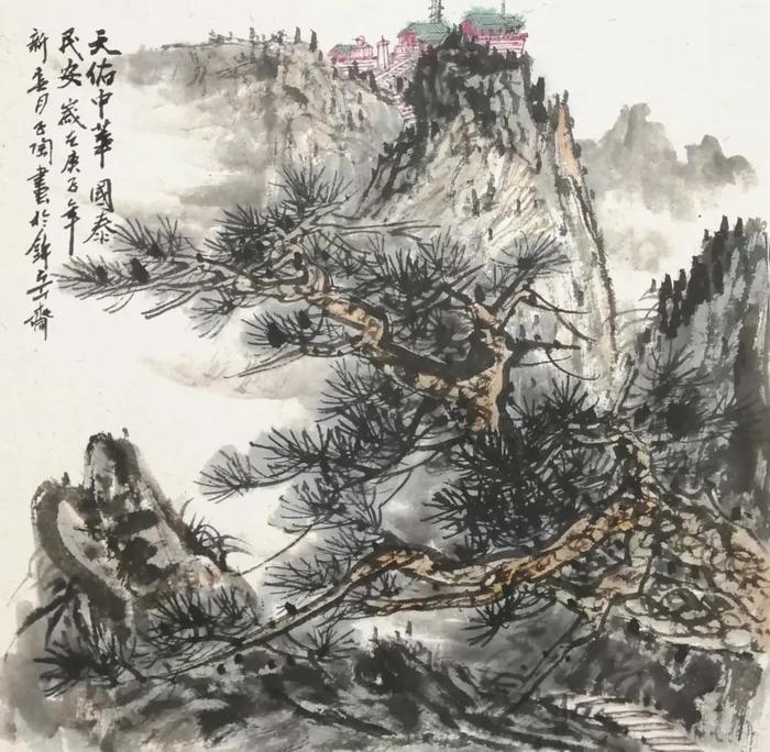 讲战“疫”故事 描战“疫”英雄——济南画家用作品为战“疫”助威（八）