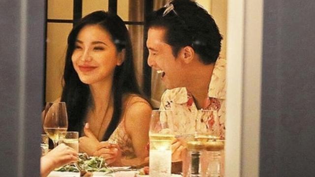 张钧甯|38岁邱泽现身名媛生日宴，身材发福和靓女嗨聊不停