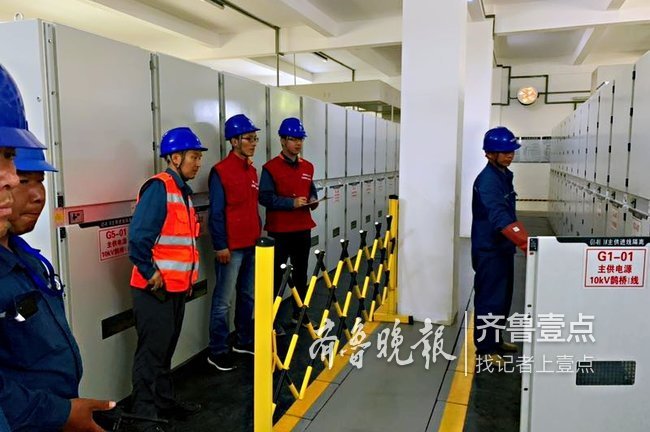 好消息！济南穿黄隧道工程送电啦，为盾构施工做准备