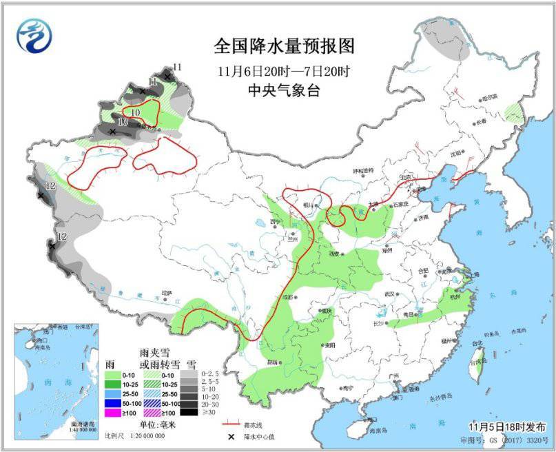 新疆西北部出现大风降温 华北黄淮部分地区有雾霾