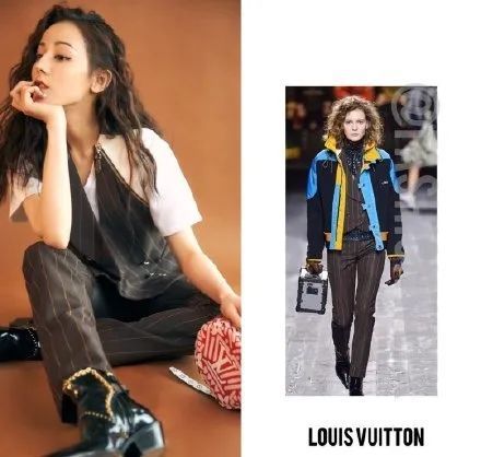 奚梦瑶产后首次公开亮相|LV大秀明星生图:奚梦瑶产后首次公开亮相脸浮肿,热巴显老朱一龙瘦成竿